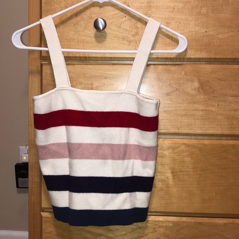 stripped tank top